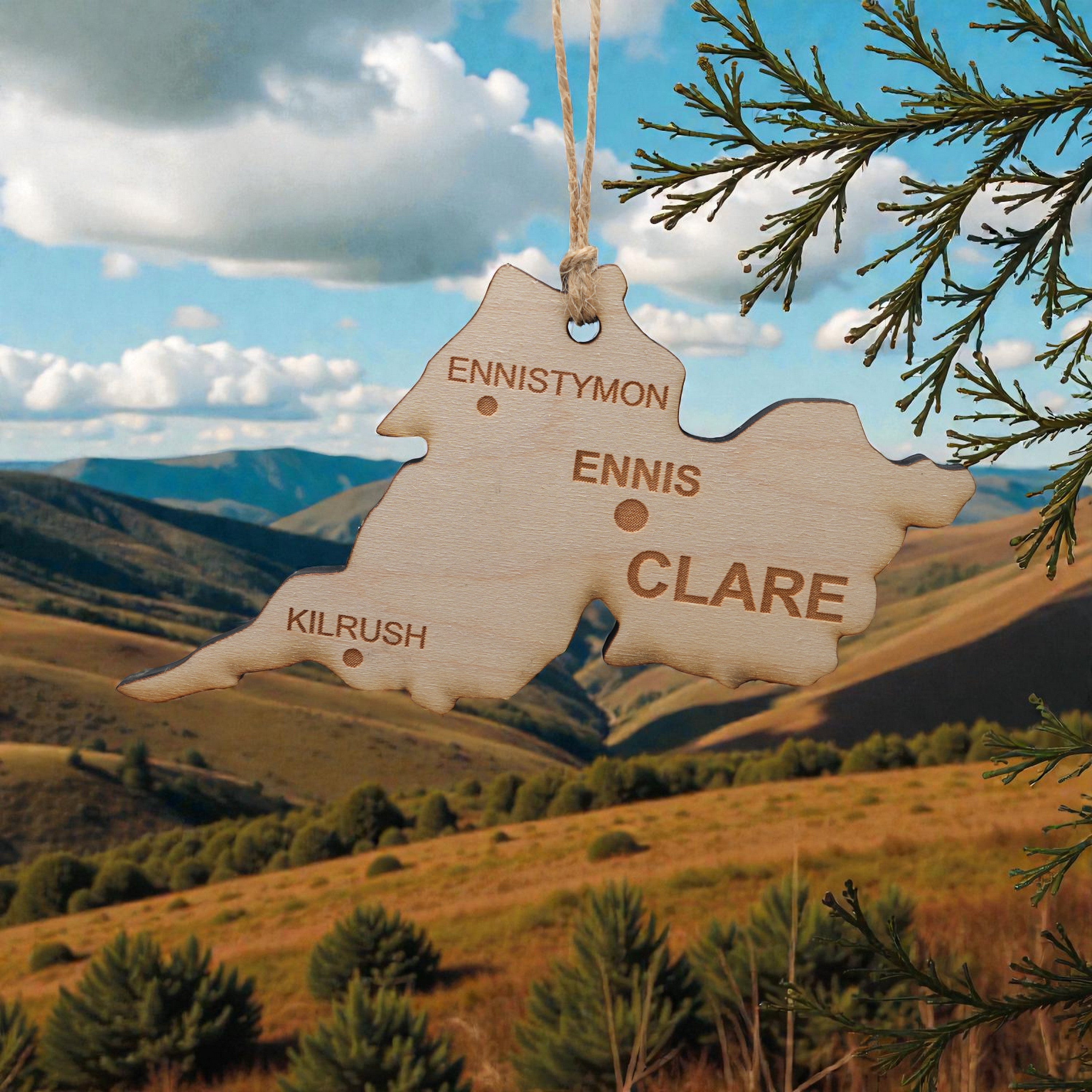 Ornament - CUSTOM - Clare County Ireland