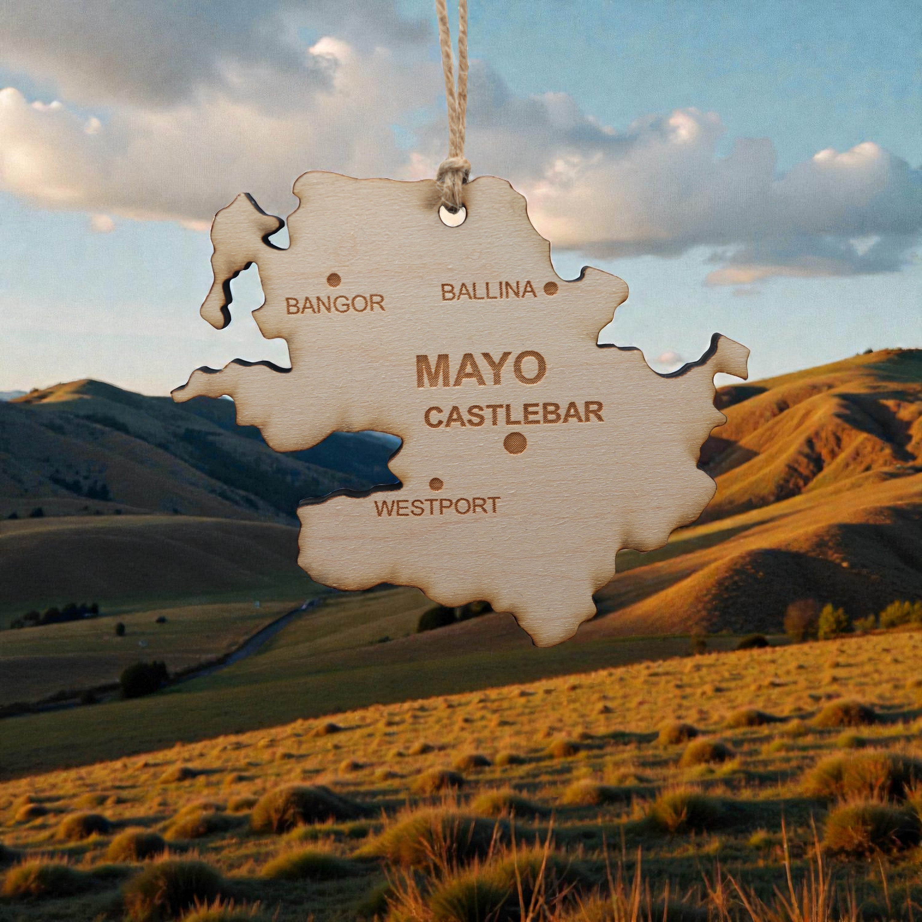 Ornament - CUSTOM - Mayo County Ireland
