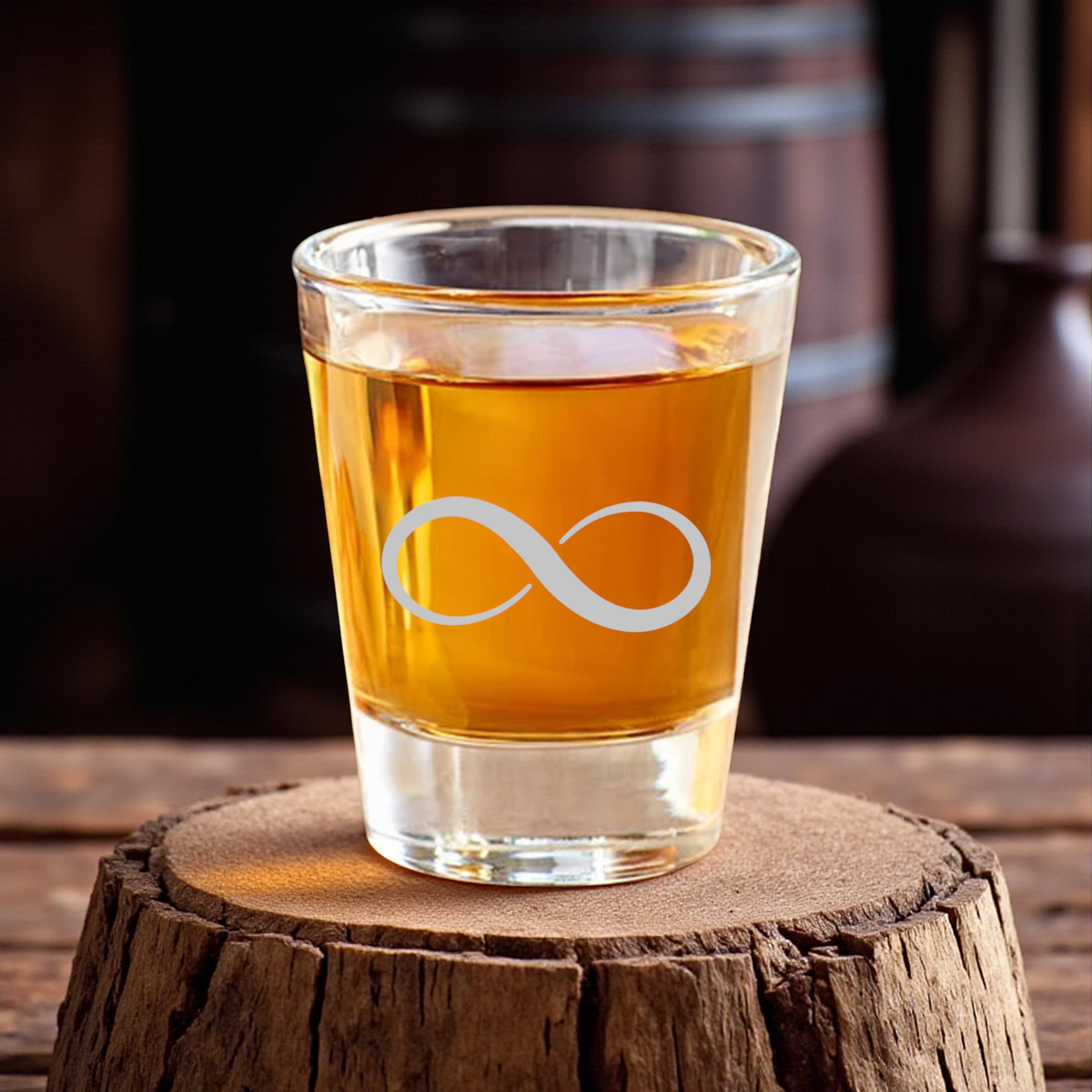 2oz Infinity Shot glass
