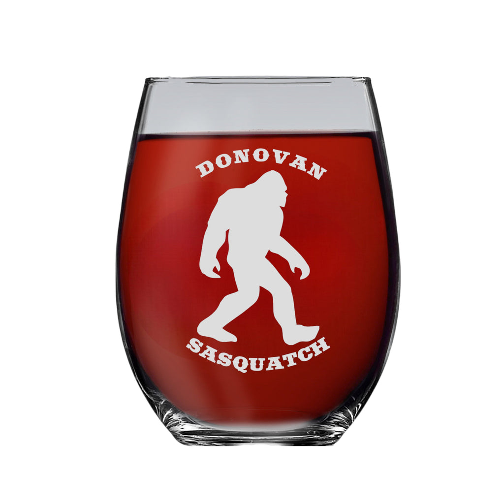 Bigfoot Sasquatch - PERSONALIZED - Your name/text engraved