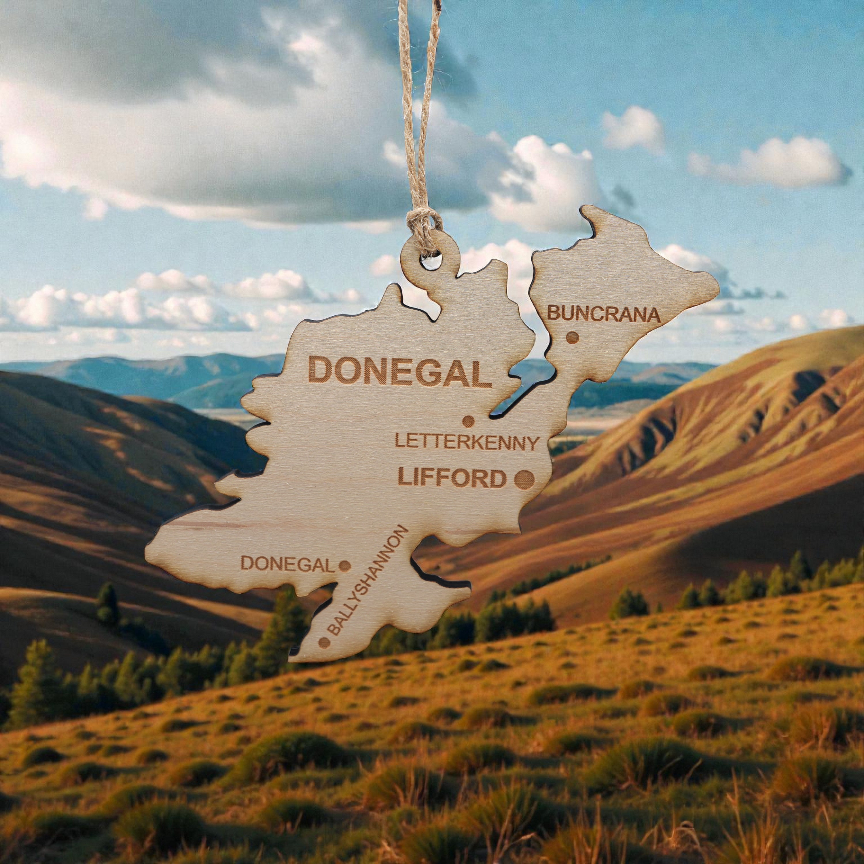 Ornament - CUSTOM - Donegal County Ireland