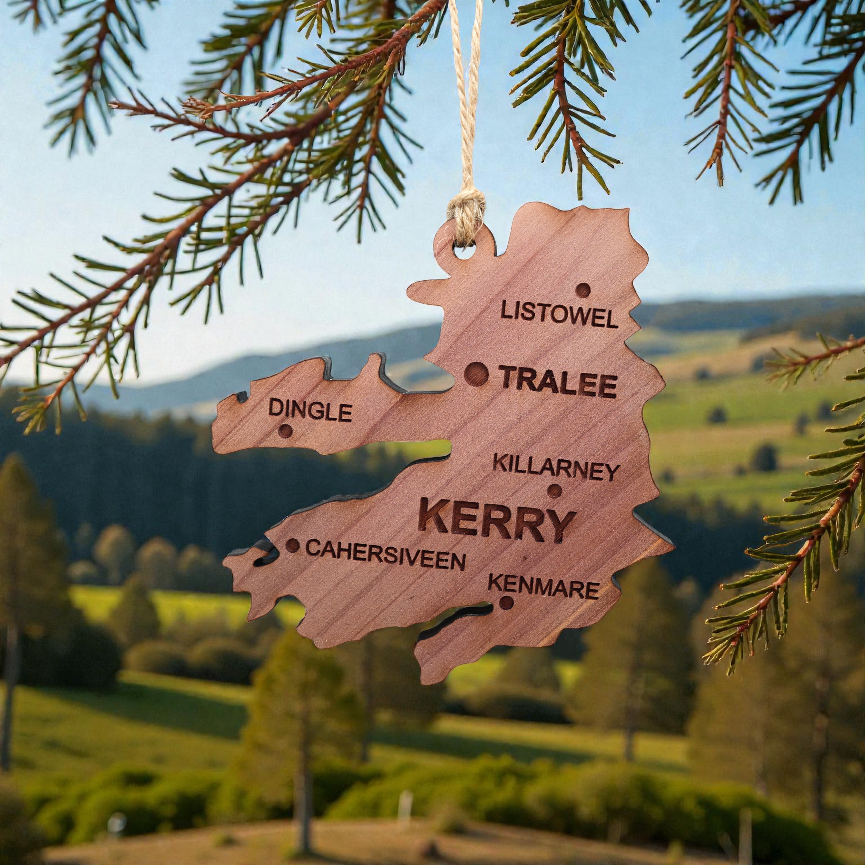 Ornament - CUSTOM - Kerry County Ireland