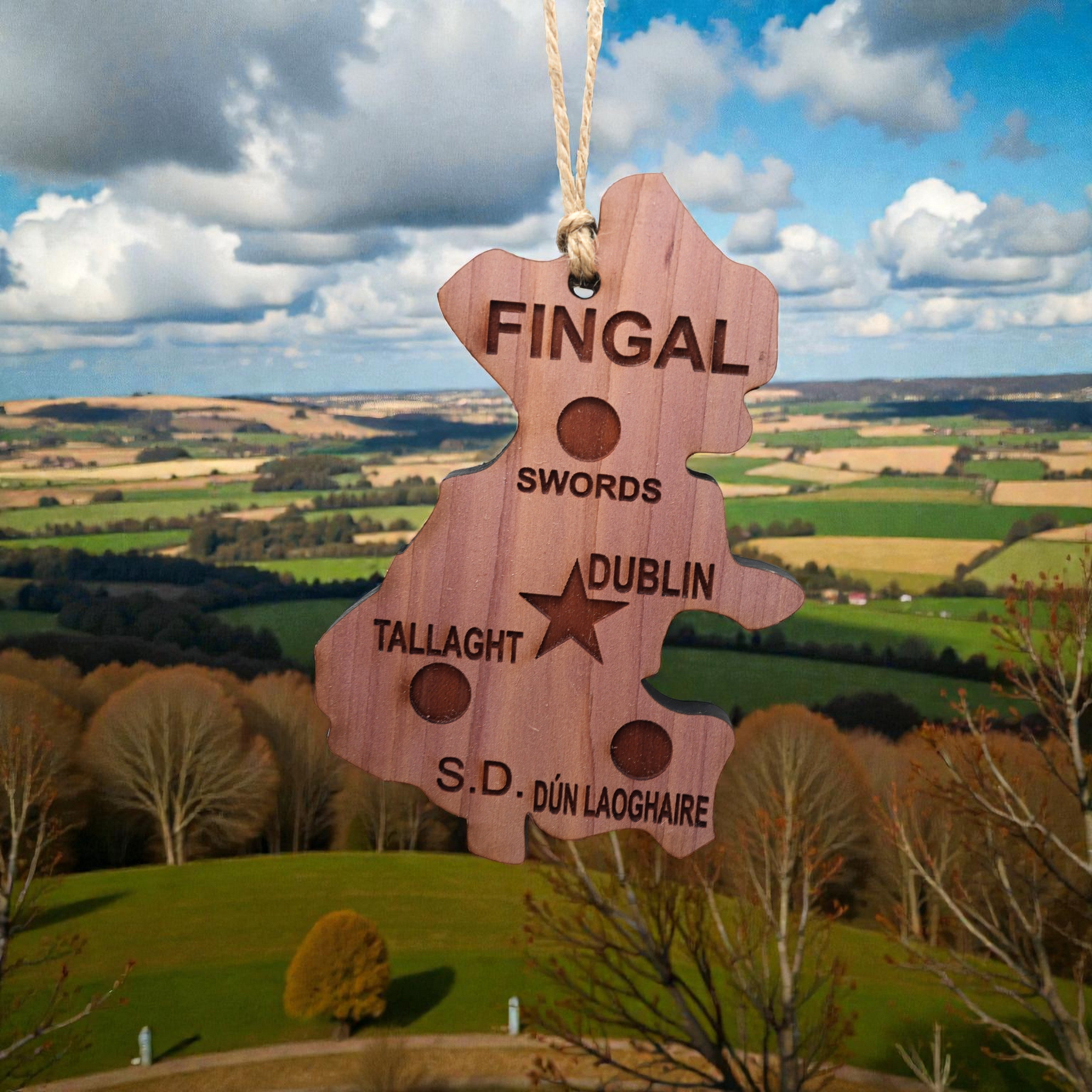 Ornament - CUSTOM - Fingal County Ireland