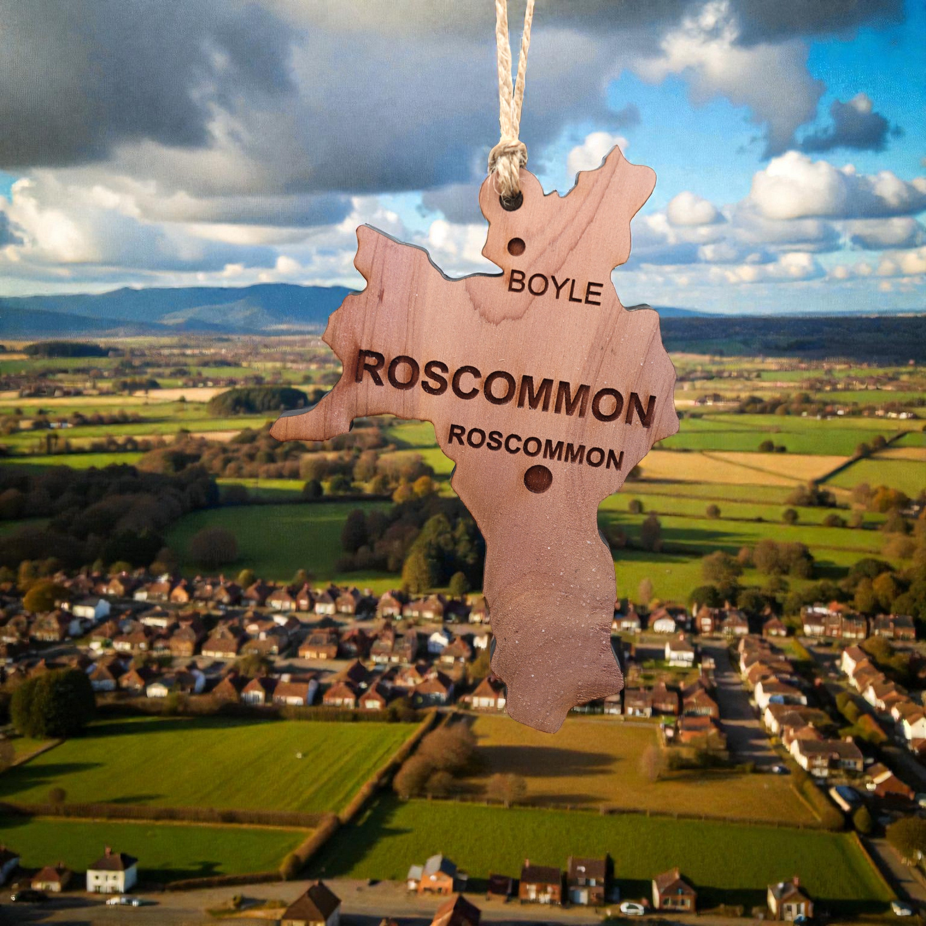 Ornament - CUSTOM - Roscommon County Ireland