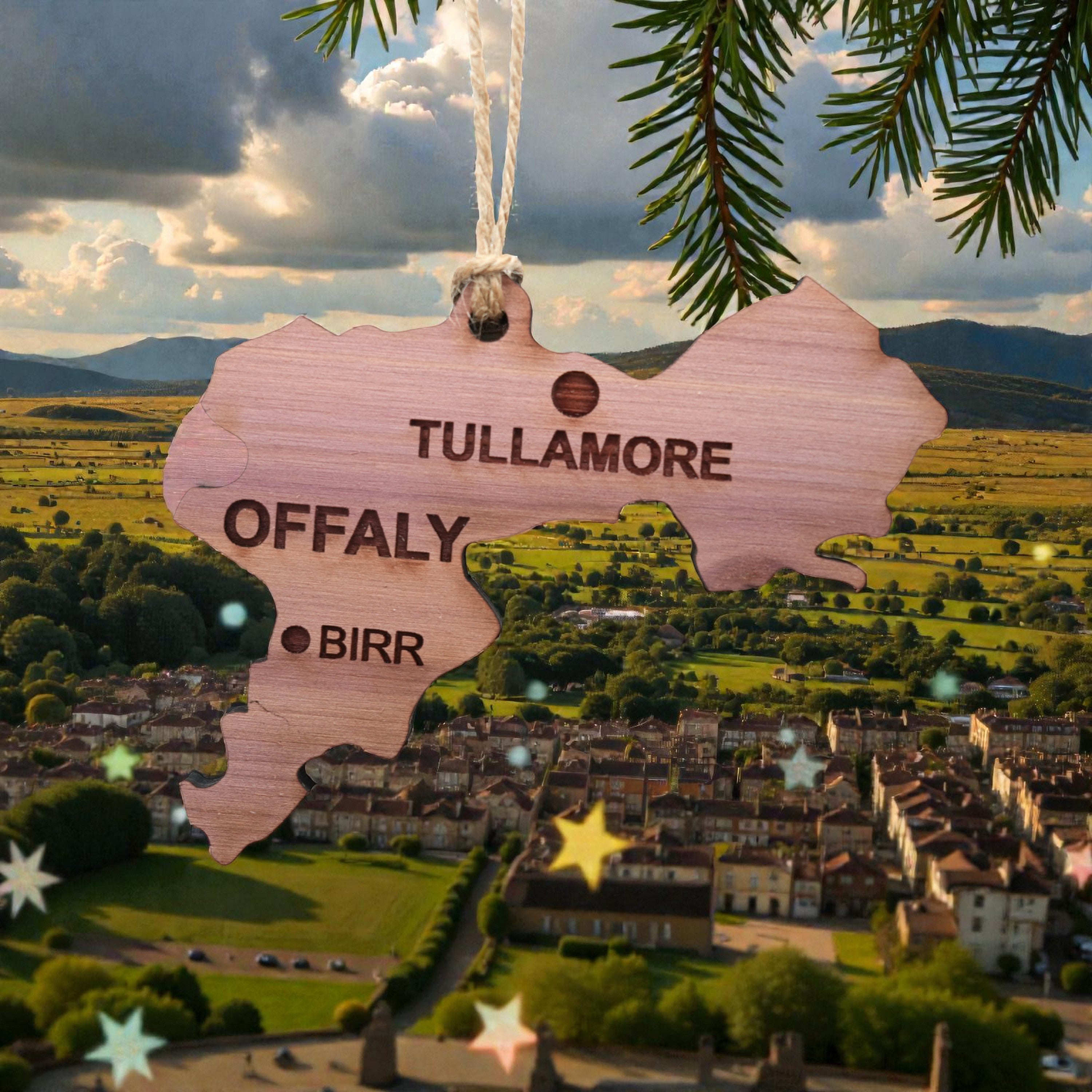 Ornament - CUSTOM - Offaly County Ireland