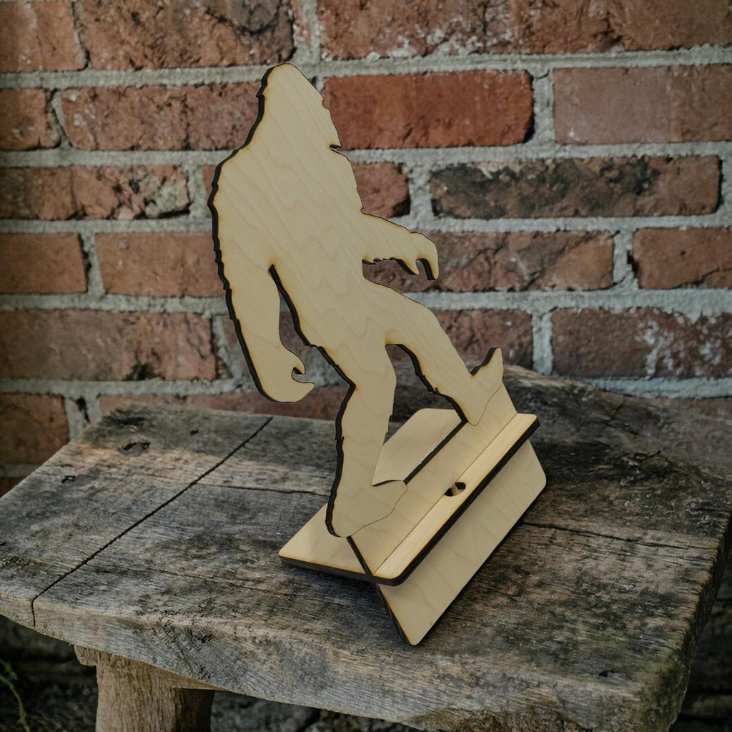 Easel - Cell phone and Pad - Bigfoot Sasquatch