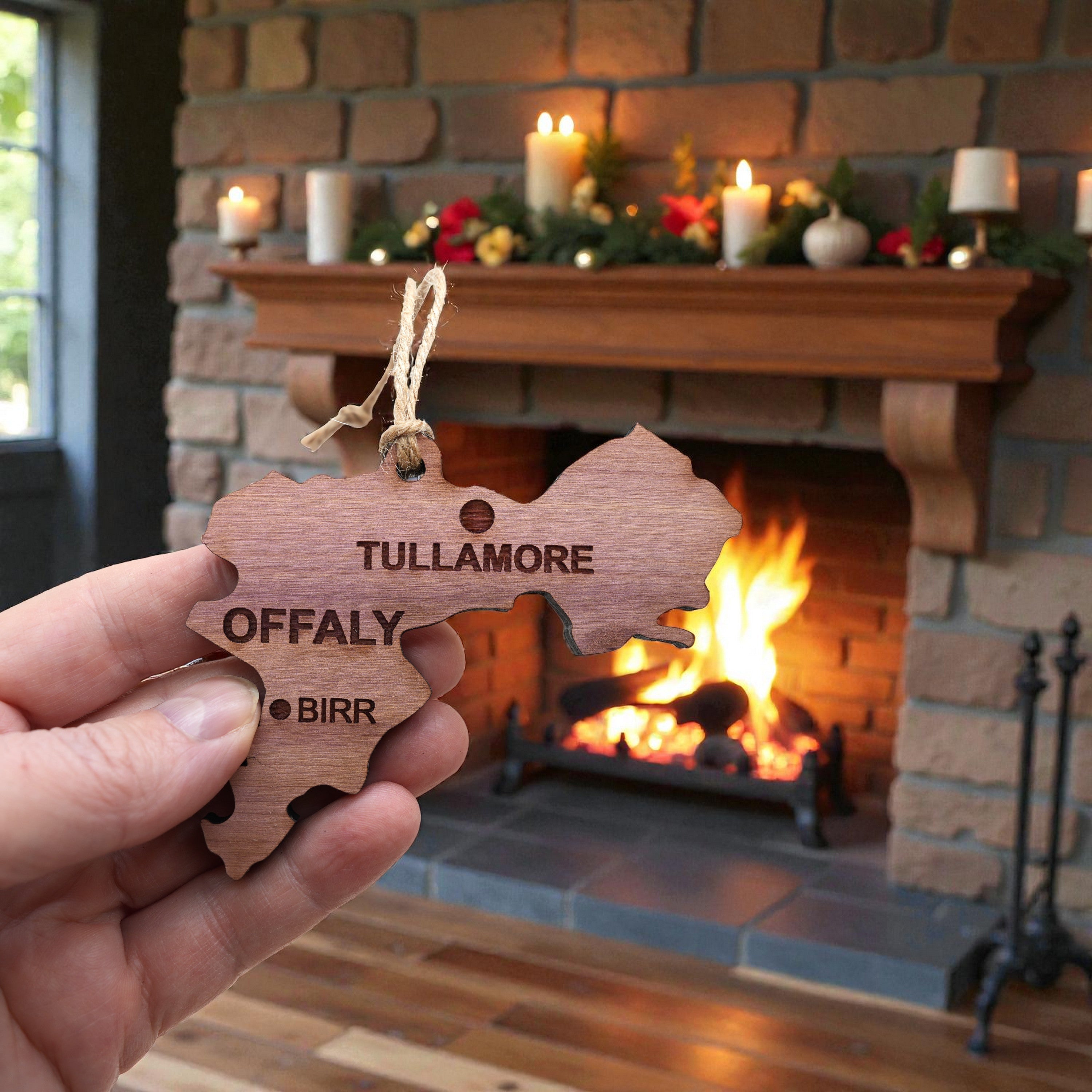 Ornament - CUSTOM - Offaly County Ireland