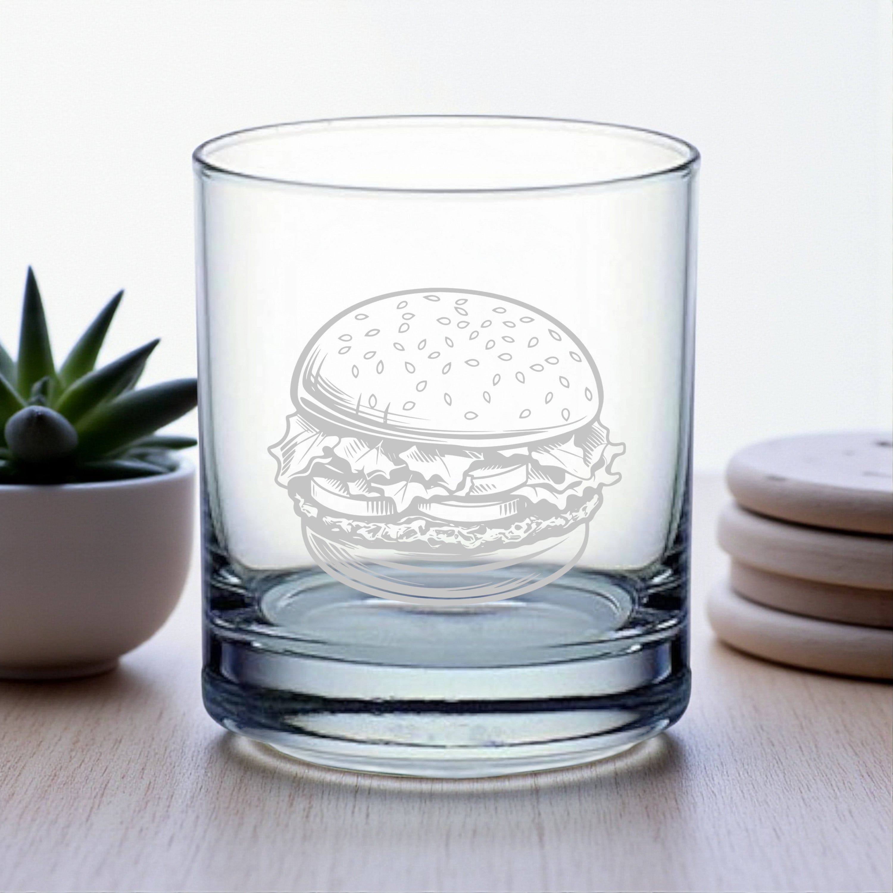 Rocks Glass - Hamburger - Double Old Fashioned