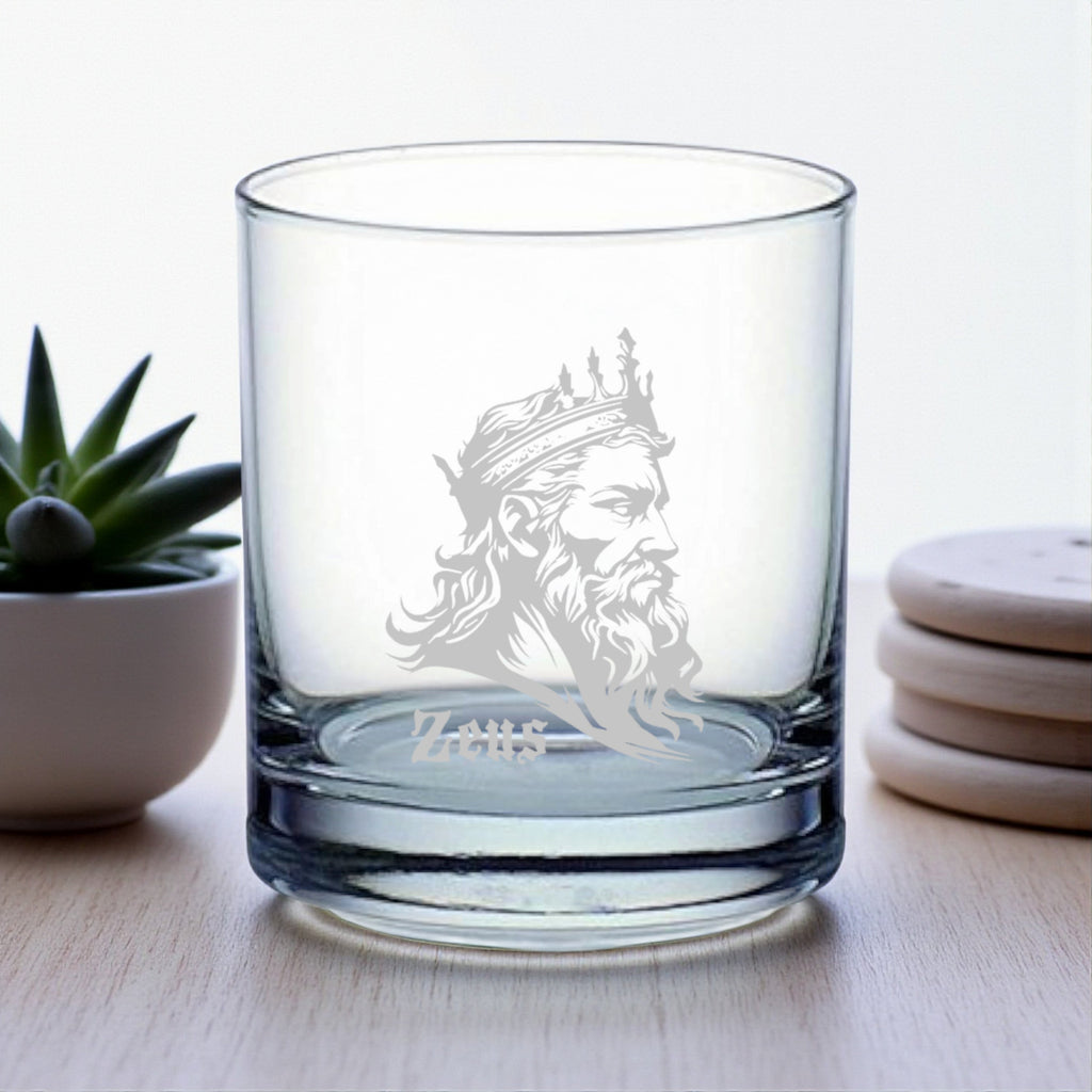 Rocks Glass - Zeus - Double Old Fashioned - God of Thunder