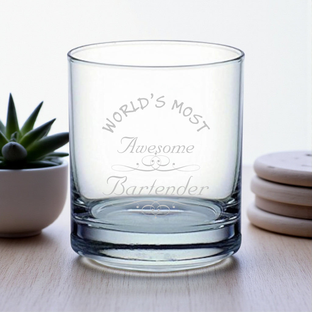 Rocks Glass - Worlds most awesome Bartender - Double Old Fashioned