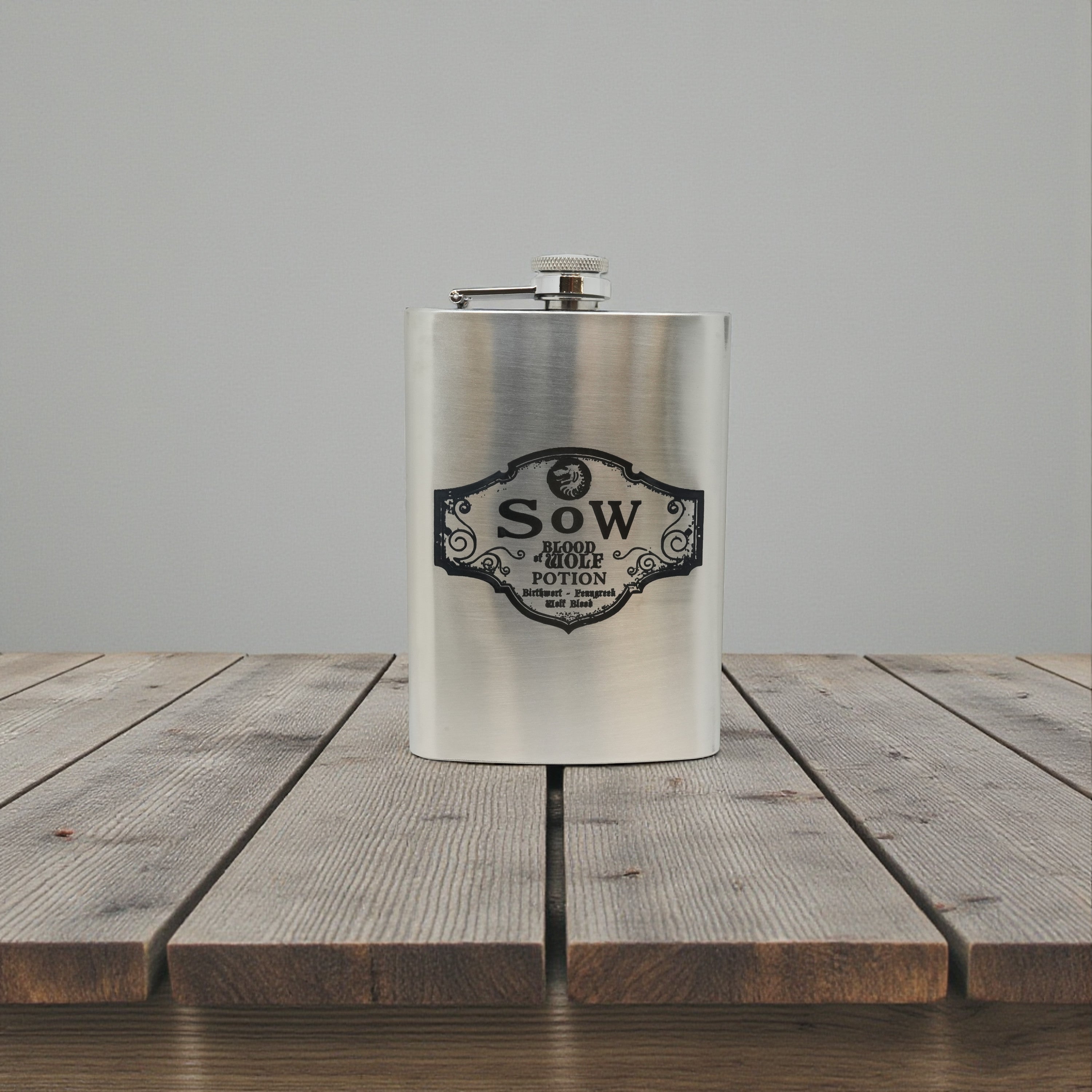 8oz SoW Potion Stainless Steel Flask