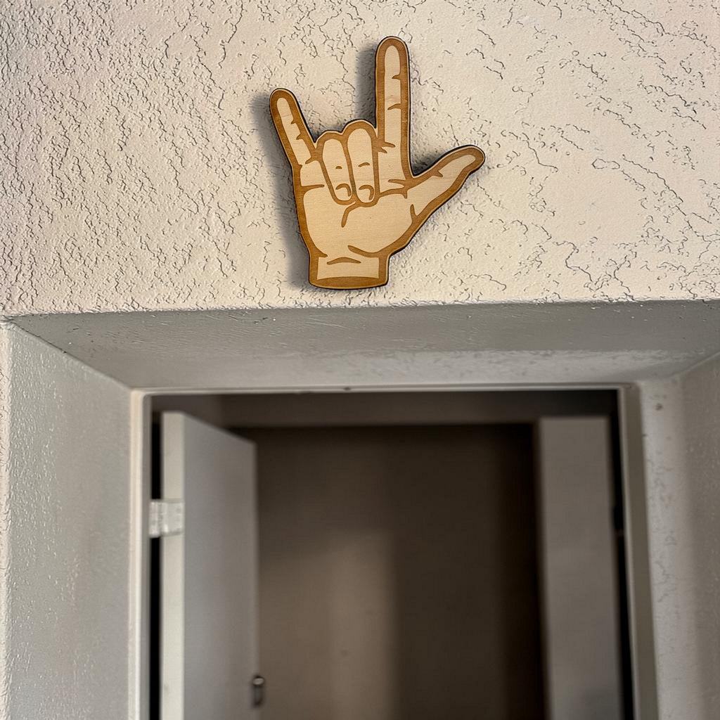 Sign - ASL - I love you Sign Language