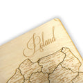 Poland Puzzle Map - Art Kit - Raw Wood 12x18 Inches - 17 Pieces - With Stand