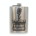 8oz Karaoke Enhancer Stainless Steel Flask