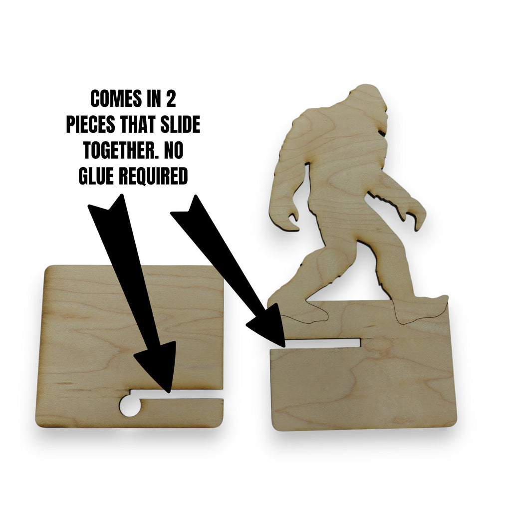 Easel - Cell phone and Pad - Bigfoot Sasquatch