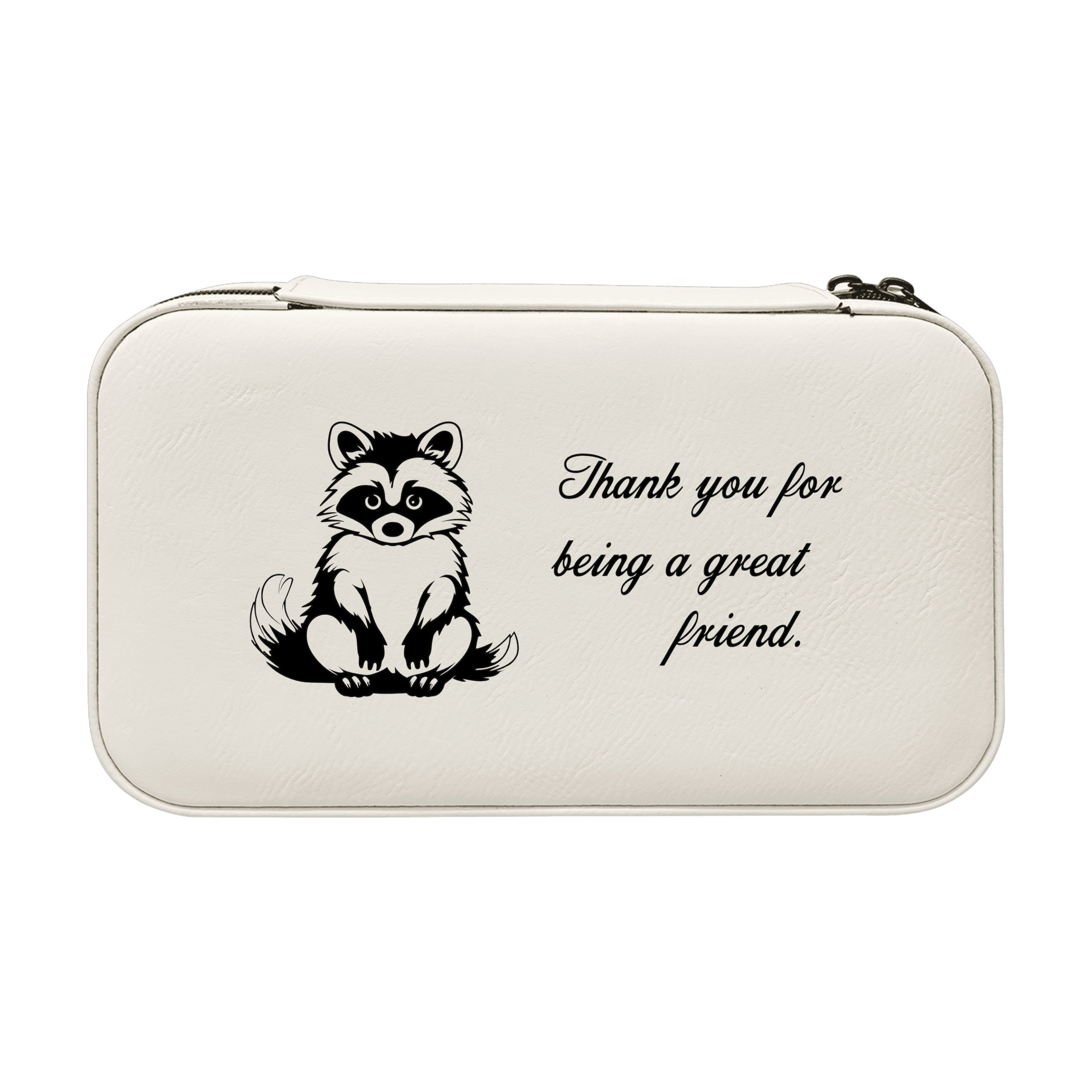 Jewelry Box 7x4 - CUSTOM - Thank you for being a great friend