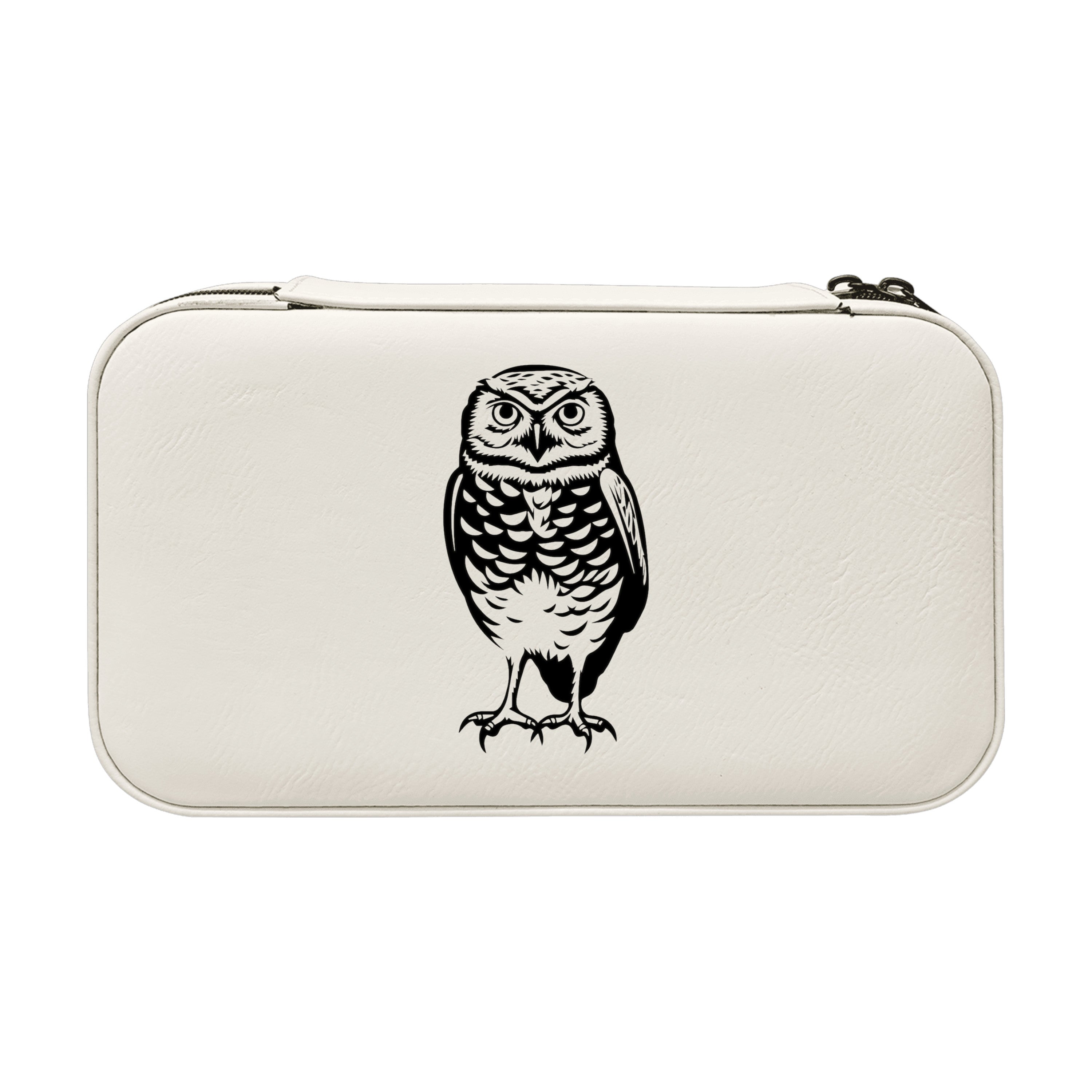 Jewelry Box 7x4 - CUSTOM - Burrowing Owl
