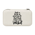Jewelry Box 7x4 - CUSTOM - Just a girl who loves volleyball