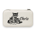 Jewelry Box 7x4 - PERSONALIZED - CUSTOM - Raccoons