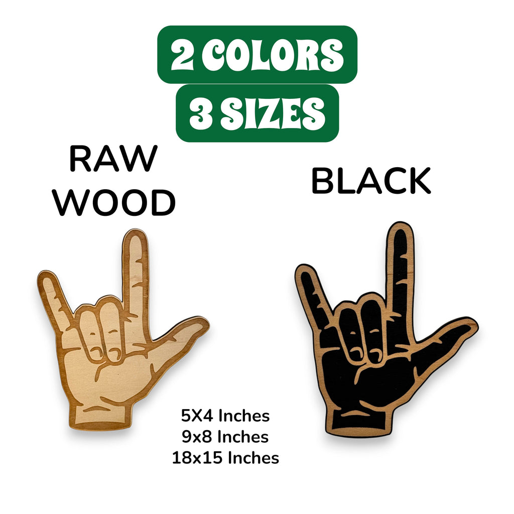 Sign - ASL - I love you Sign Language