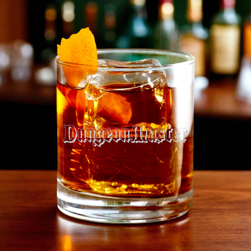 Rocks Glass - Dungeon Master - Double Old Fashioned