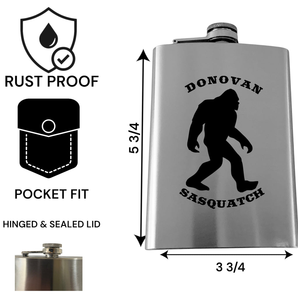 Bigfoot Sasquatch - PERSONALIZED - Your name/text engraved